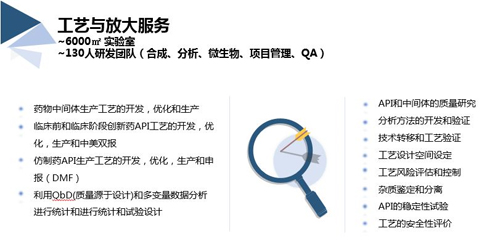 美迪西工藝與放大服務(wù)