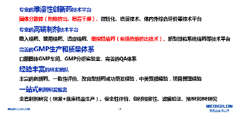 美迪西制劑部研發(fā)平臺