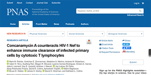 HIV建立了無法治愈的持久性感染，因此需要開發(fā)新的方法來增強(qiáng)HIV感染細(xì)胞的清除率。