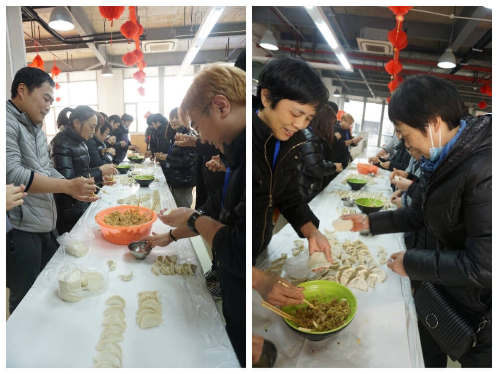 除夕當(dāng)天舉行“包餃子，迎除夕”活動