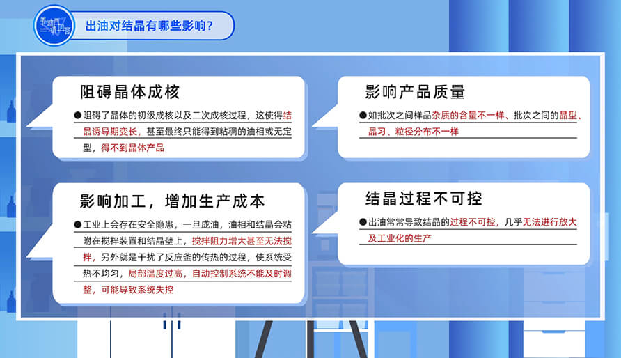 出油對(duì)結(jié)晶有哪些影響？
